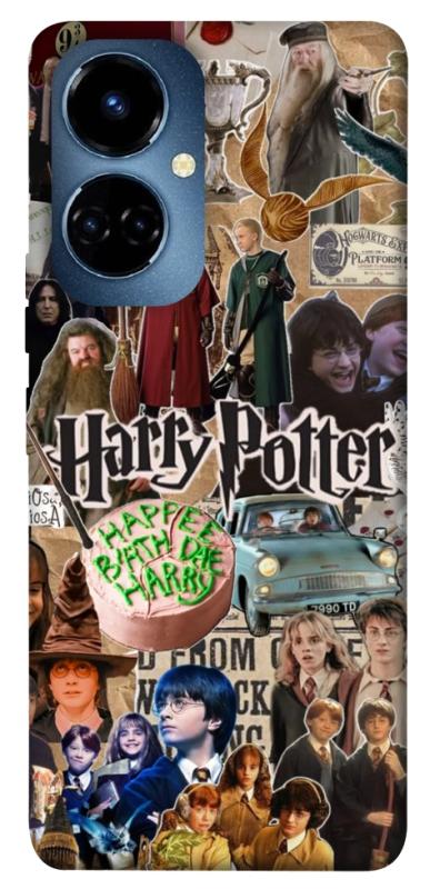 Чохол itsPrint Harry potter collage для TECNO Camon 19 (CI6n) / 19 Pro (CI8n), кіно, купити оптом з доставкою