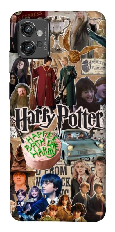 Чохол itsPrint Harry potter collage для Motorola Moto G32, кіно, купити оптом з доставкою