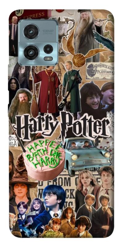 Чохол itsPrint Harry potter collage для Motorola Moto G72, кіно, купити оптом з доставкою
