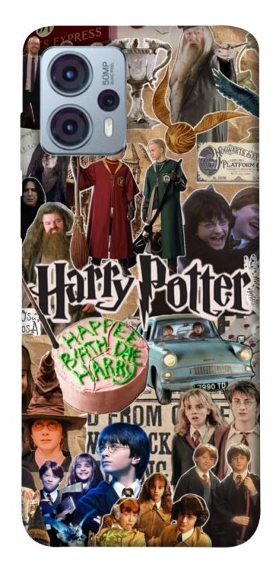 Чохол itsPrint Harry potter collage для Motorola Moto G23, кіно, купити оптом з доставкою