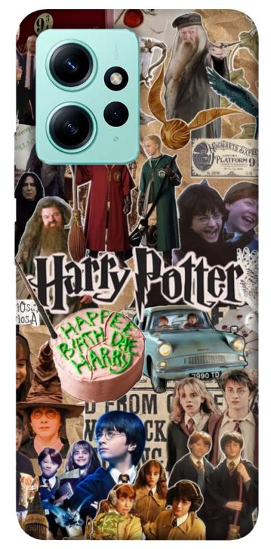 Чохол itsPrint Harry potter collage для Xiaomi Redmi Note 12 4G, кіно, купити оптом з доставкою