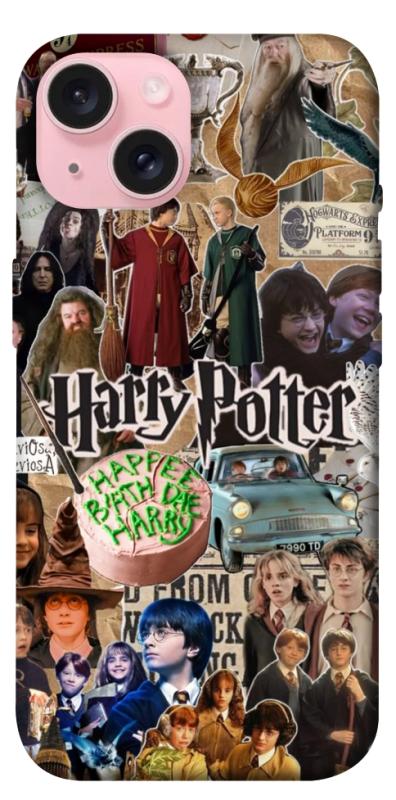 Чохол itsPrint Harry potter collage для Apple iPhone 15 (6.1"), кіно, купити оптом з доставкою