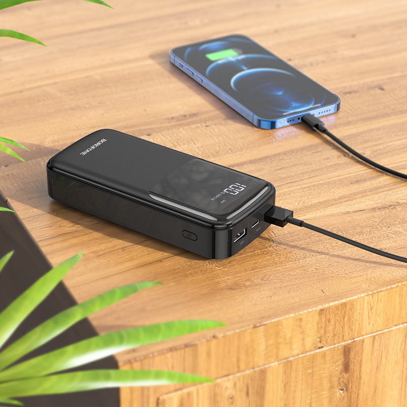 Портативне ЗП Power Bank BOROFONE BJ17A Mike 20000 mAh дивитися фото №4