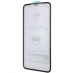 Захисне скло 5D Hard (full glue) (тех.пак) для Apple iPhone 13 mini (5.4")