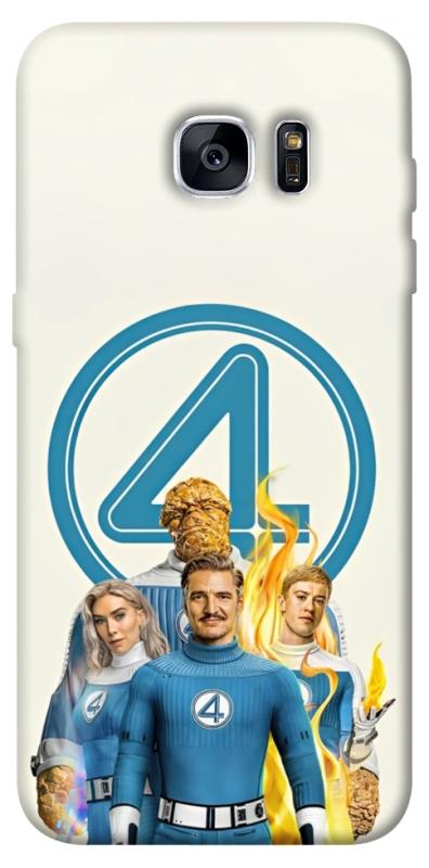Чехол itsPrint Fantastic four для Samsung G935F Galaxy S7 Edge, кино, купить оптом с доставкой