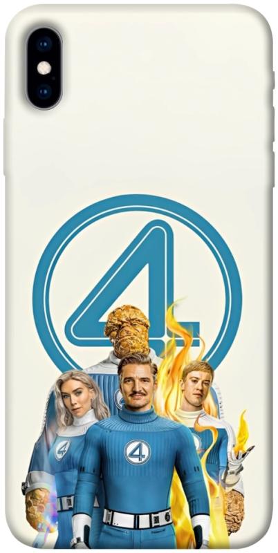 Чехол itsPrint Fantastic four для Apple iPhone X (5.8"), кино, купить оптом с доставкой