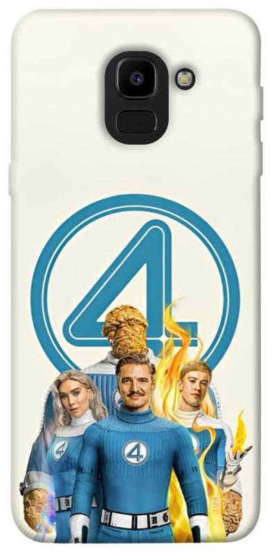 Чехол itsPrint Fantastic four для Samsung J600F Galaxy J6 (2018), кино, купить оптом с доставкой
