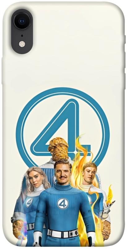 Чехол itsPrint Fantastic four для Apple iPhone XR (6.1"), кино, купить оптом с доставкой