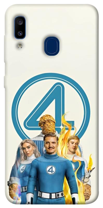 Чехол itsPrint Fantastic four для Samsung Galaxy A20 / A30, кино, купить оптом с доставкой