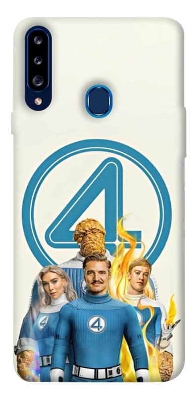Чехол itsPrint Fantastic four для Samsung Galaxy A20s, кино, купить оптом с доставкой