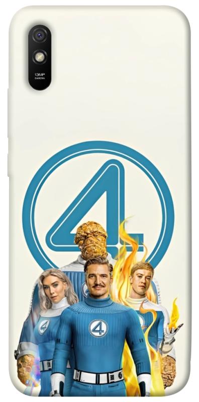 Чехол itsPrint Fantastic four для Xiaomi Redmi 9A, кино, купить оптом с доставкой