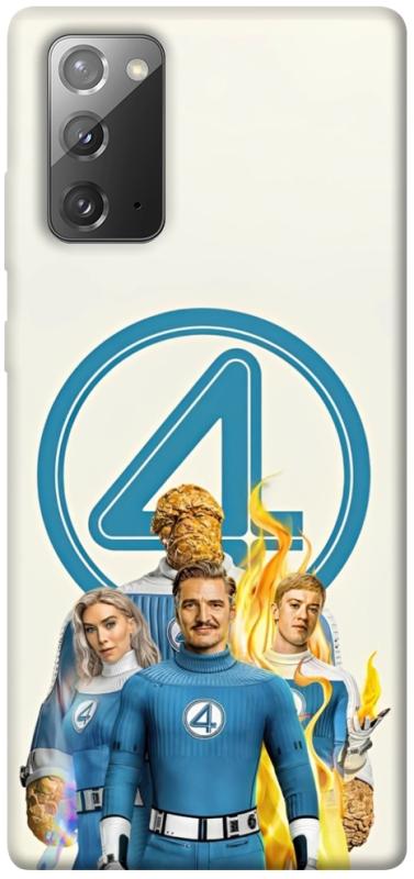 Чехол itsPrint Fantastic four для Samsung Galaxy Note 20, кино, купить оптом с доставкой