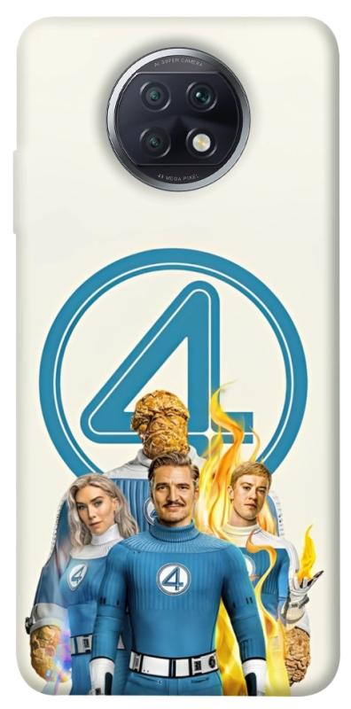 Чехол itsPrint Fantastic four для Xiaomi Redmi Note 9 5G / Note 9T, кино, купить оптом с доставкой