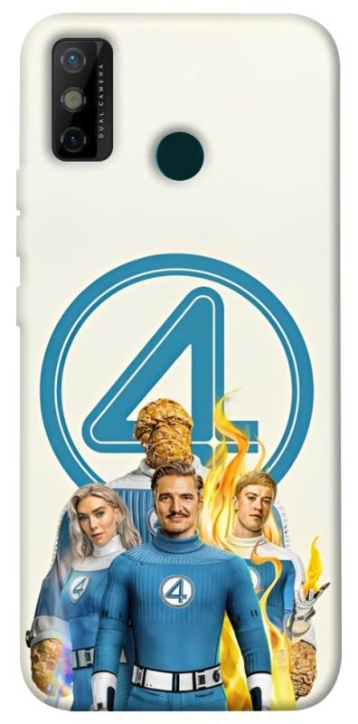 Чохол itsPrint Fantastic four для TECNO Spark 6 Go, кіно, купити оптом з доставкою