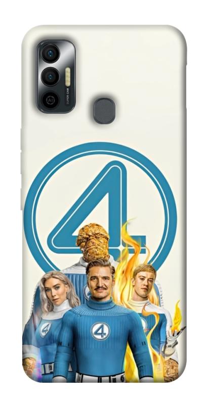 Чохол itsPrint Fantastic four для TECNO Spark 7, кіно, купити оптом з доставкою