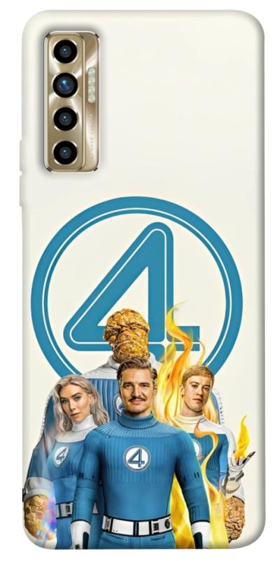 Чохол itsPrint Fantastic four для TECNO Camon 17P, кіно, купити оптом з доставкою