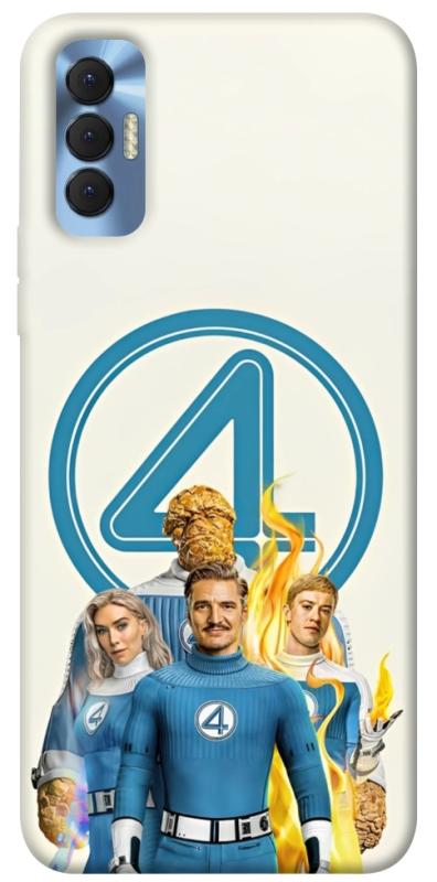 Чехол itsPrint Fantastic four для TECNO Spark 8P, кино, купить оптом с доставкой