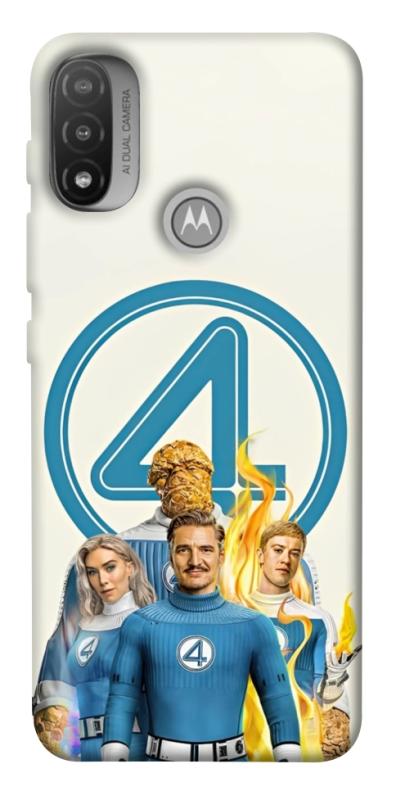Чехол itsPrint Fantastic four для Motorola Moto E20, кино, купить оптом с доставкой