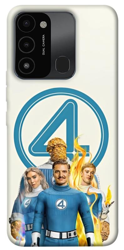 Чохол itsPrint Fantastic four для Tecno Spark Go 2022 (KG5m), кіно, купити оптом з доставкою