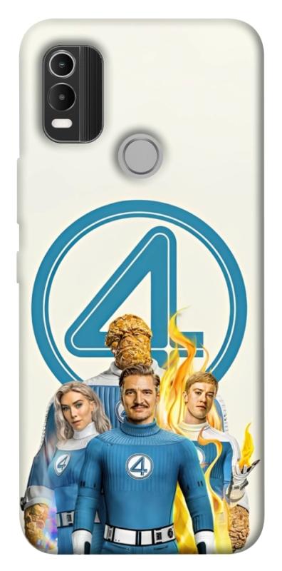 Чохол itsPrint Fantastic four для Nokia C21 Plus, кіно, купити оптом з доставкою