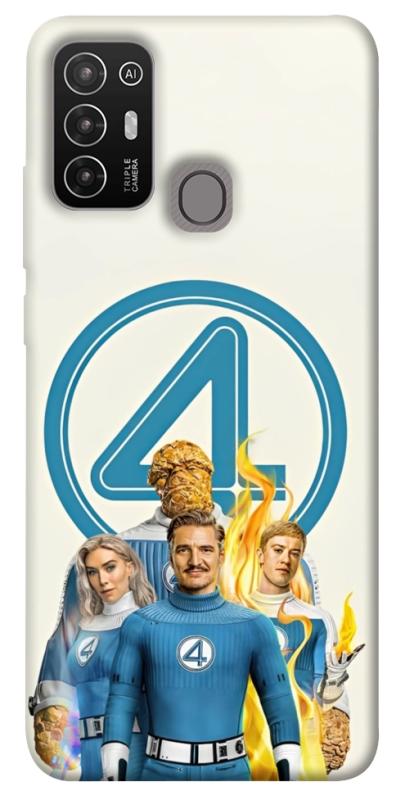 Чехол itsPrint Fantastic four для ZTE Blade A52, кино, купить оптом с доставкой