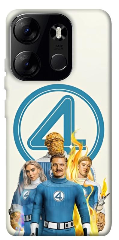Чохол itsPrint Fantastic four для Tecno Spark Go 2023, кіно, купити оптом з доставкою