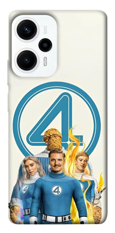 Чехол itsPrint Fantastic four для Xiaomi Poco F5 / Note 12 Turbo, кино, купить оптом с доставкой