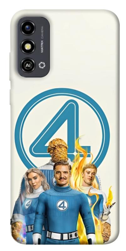 Чохол itsPrint Fantastic four для ZTE Blade A53, кіно, купити оптом з доставкою