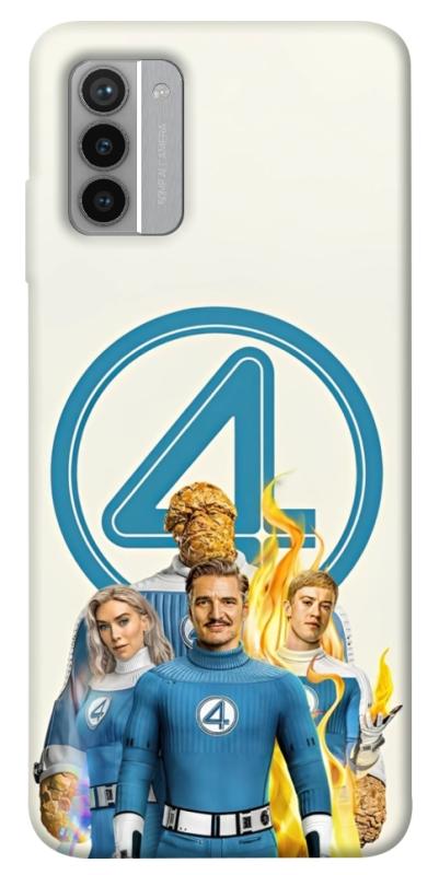 Чехол itsPrint Fantastic four для Nokia G42, кино, купить оптом с доставкой