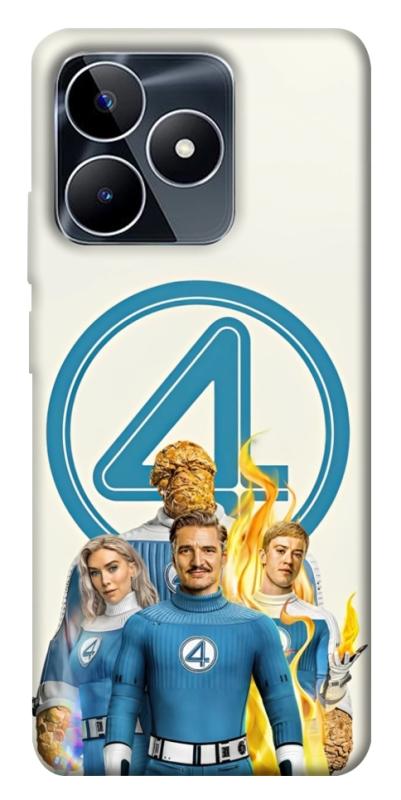 Чехол itsPrint Fantastic four для Realme C53, кино, купить оптом с доставкой