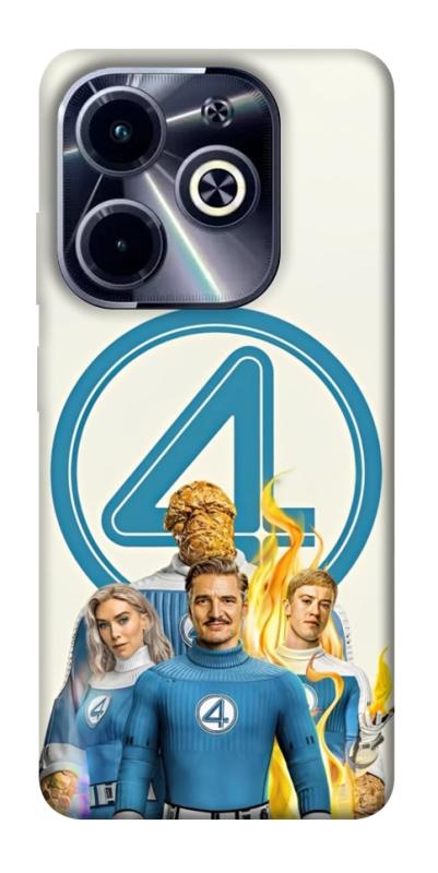 Чохол itsPrint Fantastic four для Infinix Hot 40i, кіно, купити оптом з доставкою