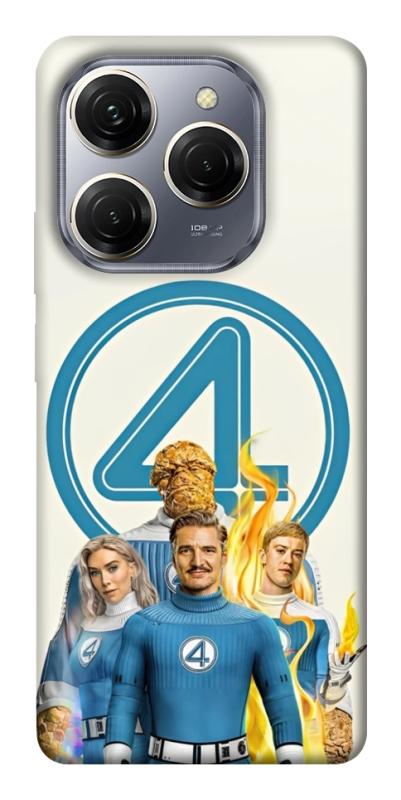 Чехол itsPrint Fantastic four для TECNO Spark 20 Pro, кино, купить оптом с доставкой