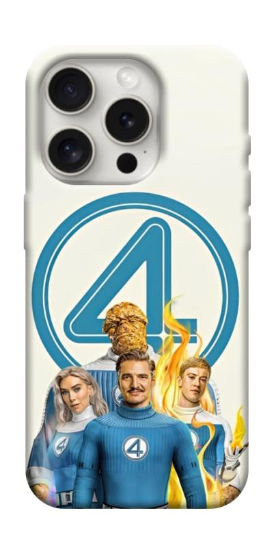 Чехол itsPrint Fantastic four для Apple iPhone 16 Pro (6.3"), кино, купить оптом с доставкой