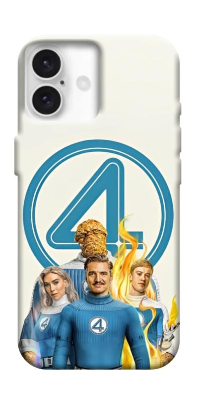 Чохол itsPrint Fantastic four для Apple iPhone 16 Plus (6.7"), кіно, купити оптом з доставкою