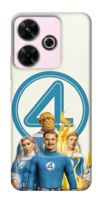 Чохол itsPrint Fantastic four для Xiaomi Redmi 13 4G / Poco M6 4G, кіно, купити оптом з доставкою