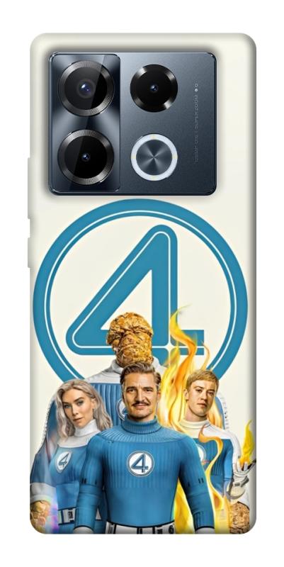 Чохол itsPrint Fantastic four для Infinix Note 40 Pro 4G, кіно, купити оптом з доставкою
