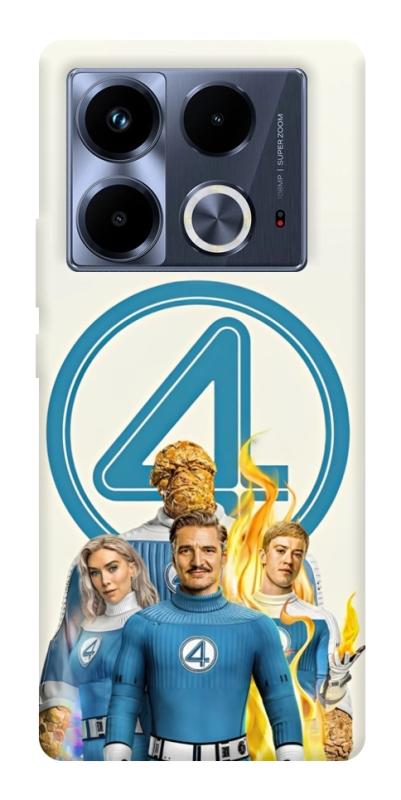 Чехол itsPrint Fantastic four для Infinix Note 40 4G, кино, купить оптом с доставкой