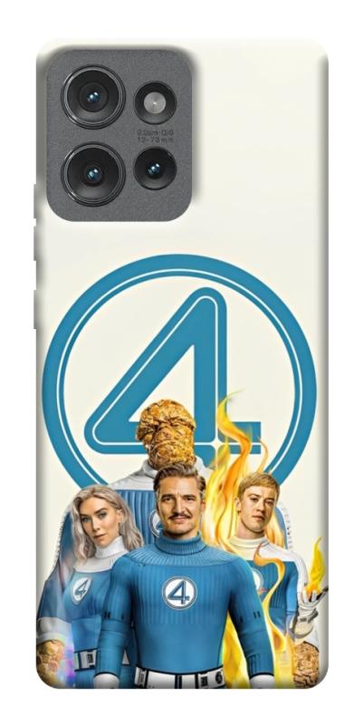 Чехол itsPrint Fantastic four для Motorola Edge 50, кино, купить оптом с доставкой