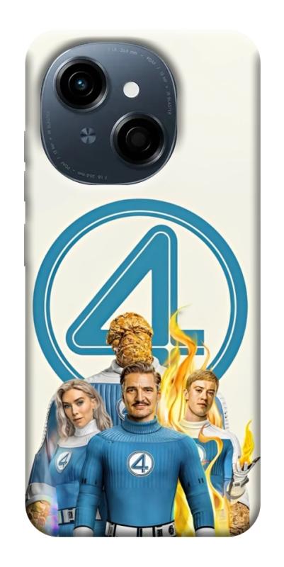 Чохол itsPrint Fantastic four для TECNO Spark Go 1, кіно, купити оптом з доставкою