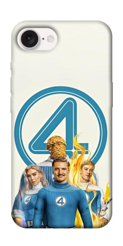 Чохол itsPrint Fantastic four для Apple iPhone 16e (6.1"), кіно, купити оптом з доставкою