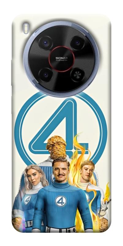 Чехол itsPrint Fantastic four для ZTE Nubia V70 Max, кино, купить оптом с доставкой