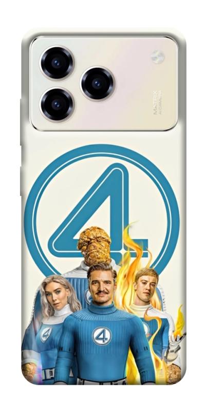 Чехол itsPrint Fantastic four для ZTE Blade A76, кино, купить оптом с доставкой