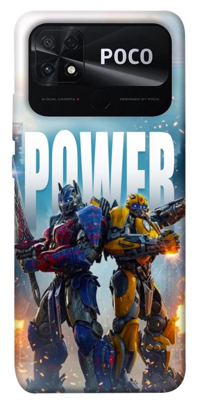 Чехол itsPrint Transformers для Xiaomi Poco C40, кино, купить оптом с доставкой