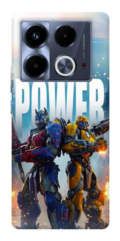 Чохол itsPrint Transformers для Infinix Note 40 4G, кіно, купити оптом з доставкою