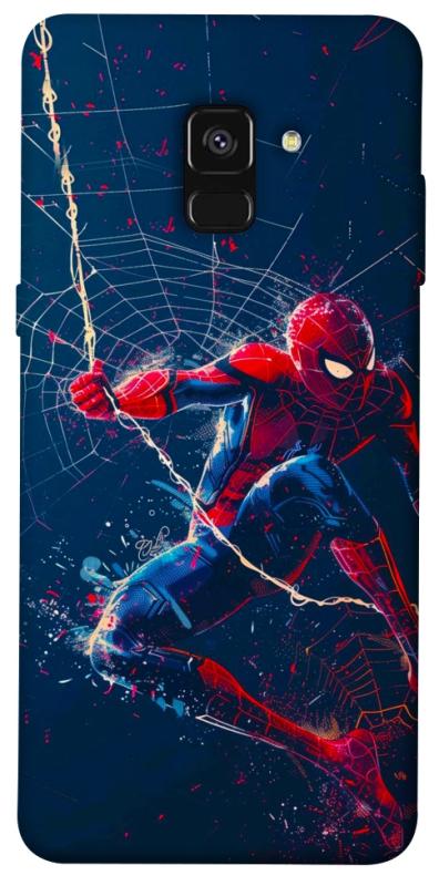 Чехол itsPrint Action Spider-Man для Samsung A530 Galaxy A8 (2018), кино, купить оптом с доставкой