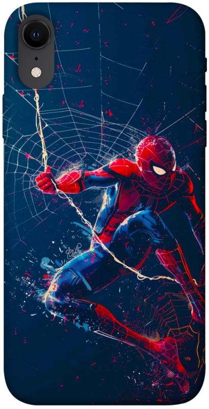 Чехол itsPrint Action Spider-Man для Apple iPhone XR (6.1"), кино, купить оптом с доставкой