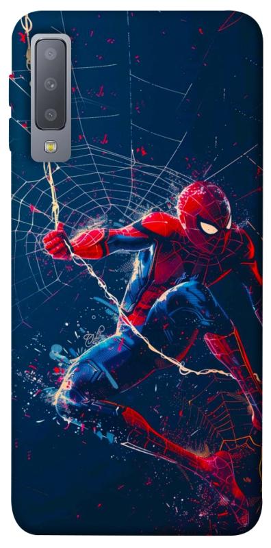Чехол itsPrint Action Spider-Man для Samsung A750 Galaxy A7 (2018), кино, купить оптом с доставкой