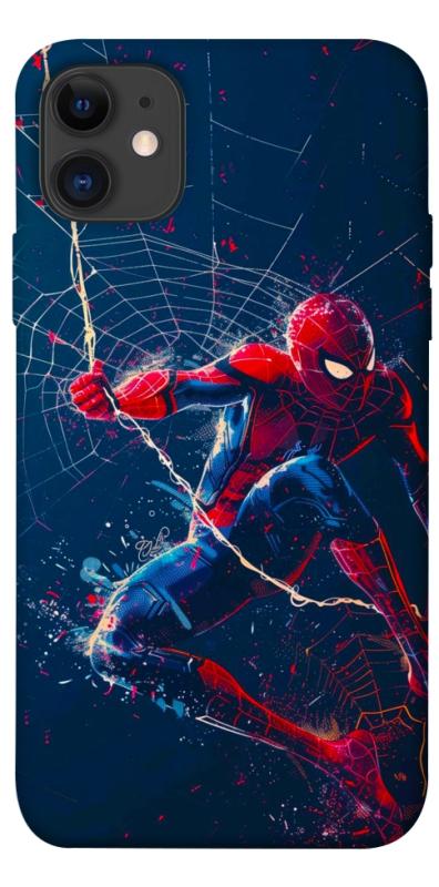 Чехол itsPrint Action Spider-Man для Apple iPhone 11 (6.1"), кино, купить оптом с доставкой