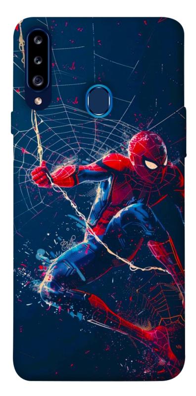 Чехол itsPrint Action Spider-Man для Samsung Galaxy A20s, кино, купить оптом с доставкой