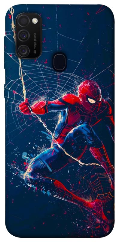 Чехол itsPrint Action Spider-Man для Samsung Galaxy M30s / M21, кино, купить оптом с доставкой